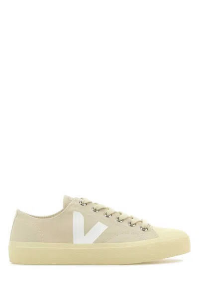 Veja Sand Canvas Wata Ii Sneakers In Neutral