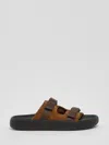Veja Touch-strap Sandals In Brown