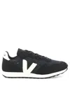 Veja Man Sneakers Black Size 10 Textile Fibers In Black