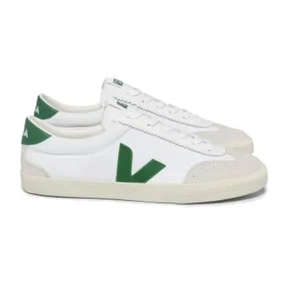 Veja See Volley Canvas Sneaker White & Emeraude