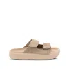 Veja Touch-strap Platform Sandals In Multi