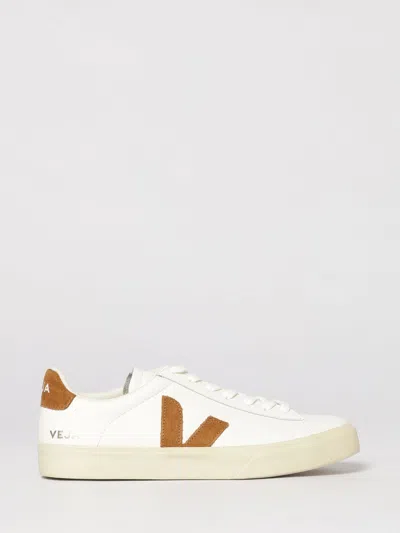 Veja Campo O.t. Leather Sneakers In White
