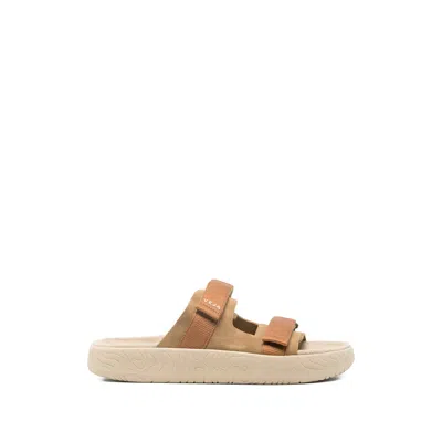 Veja Arpoador Suede Sandals In Neutral