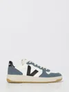 Veja Multicolour Leather Sneaker In Blue