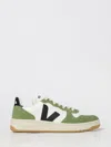 Veja V-10 Leather In Green
