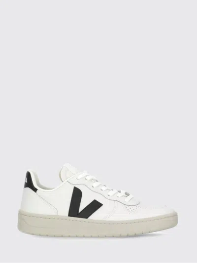 Veja Sports Shoes V-10 Prime Leather In White