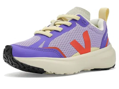 Veja Small Canary Light (toddler) Kid's Shoes Lavande Orange/fluo Acai: Unisex Eu 26 (us 9.5 Toddler) M, 