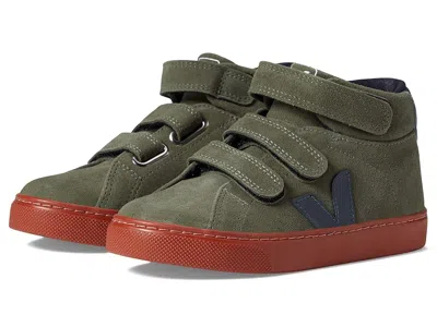 Veja Kids' Nautico Suede Sneakers In Multi