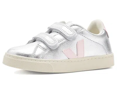 Veja Small Esplar (toddler) Kid's Shoes Silver Lassi : Unisex Eu 22 (us 6 Toddler) M, Suede In Multi