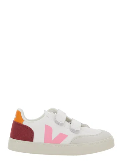 Veja Kids' Small V-12 In White