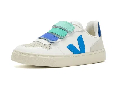 Veja Small V-10 (little Kid/big Kid) Kids Shoes White Egee : Unisex Eu 29 (us 12 Little Kid) M, Leather