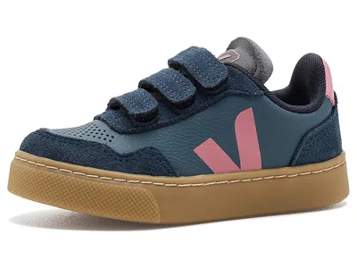 Veja Small V-90 (toddler) Kid's Shoes California/mary/nautico: Unisex Eu 22 (us 6 Toddler) M In Blue