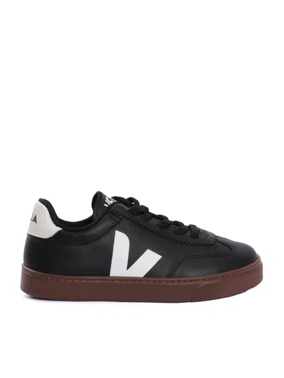 Veja Small Volley Black_white_bark Sneaker