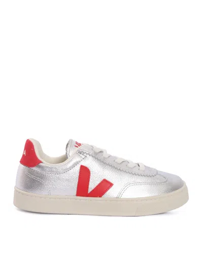 Veja Kids' Small Volley O.t. Silver_pekin Sneakers