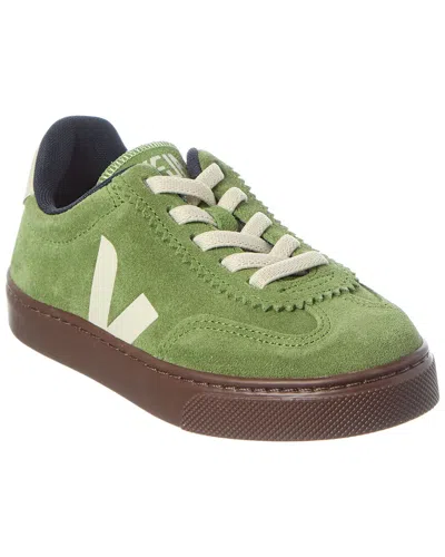 Veja Small Volley (little Kid/big Kid) Kid's Shoes Kiwi Pierre Bark : Unisex Eu 28 (us 11 Little Kid) Med In Green