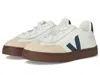 Veja Kids Leather Small Volley Trainers In White