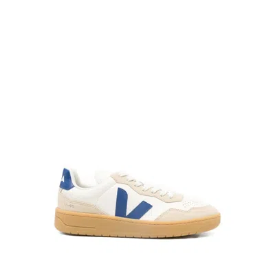 Veja V90 O. T. Leather Panelled Sneakers In Multi