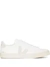 Veja White Low-top Sneakers With Logo Patch In Leather Unisex