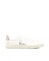Veja Campo Lace-up 'white Platine' In Extra-white_platine