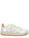 Veja Sneaker "v-10" In Silver