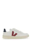 Veja White Leather Sneakers In White