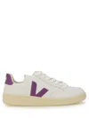 Veja V-12 Lace-up Sneaker In White