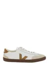 Veja Suede And Leather Low-top Sneakers In White