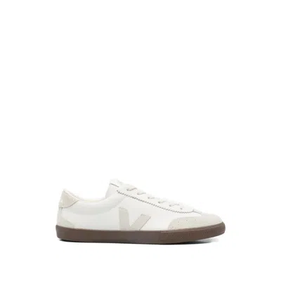 Veja Flat Shoes Bianco Crema In White