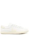 Veja Esplar White Low Top Sneakers With Logo Detail On The Side And Logo Lettering On The Heel In Leather In Multi