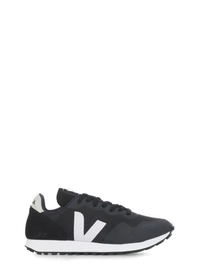 Veja Womens Sdu Tpu B-mesh Vegan Black White Trainers In Black Fabric