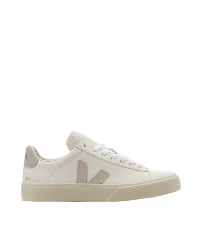 Veja Sneakers Campo Chromefree Extra White Natural In Multi