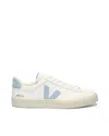 Veja Campo Chromefree White Steel Sneakers In White