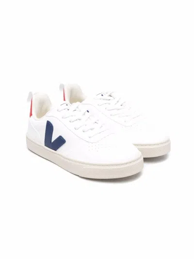 Veja Kids' Sneakers Con Logo In White