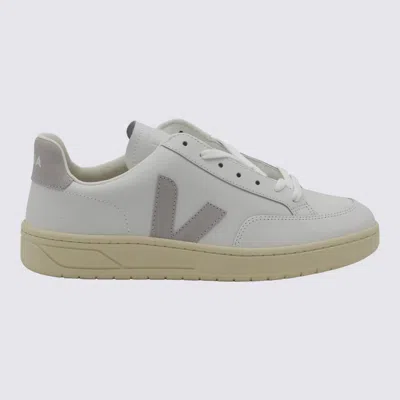 Veja White Sneakers In Extra-white Light Grey