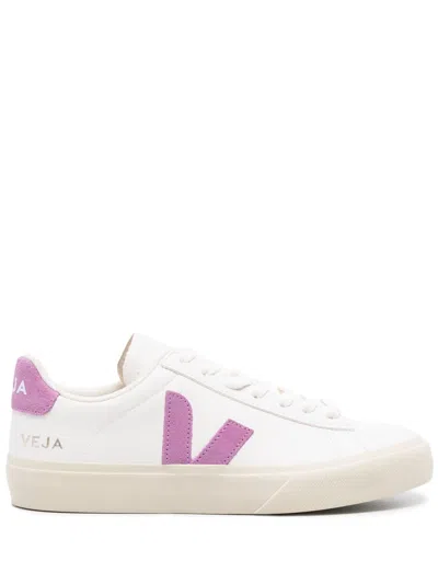 Veja Sneakers In Extra White Mulberry