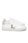 Veja Field Leather White Platine In Extra-white_platine