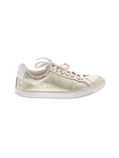 Pre-owned Veja Sneakers In Gold