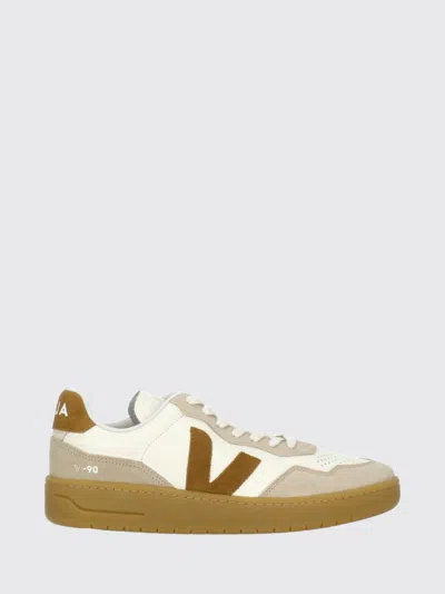 Veja Sneakers Men Color Beige In Multi