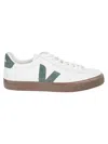 Veja Campo Sneakers In White Leather In White