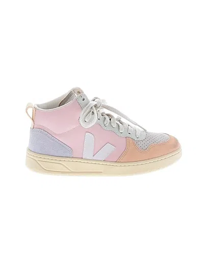 Pre-owned Veja Sneakers In Pink