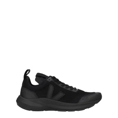 Veja Sneakers Rick Owens Mens Fabric Black
