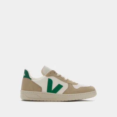 VEJA SNEAKERS V-10 - VEJA - CUIR - MULTI