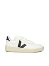 Veja V-90 Man Sneakers White Size 9 Leather In White
