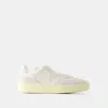 Veja V-90 Sneakers -  - Leather - White In White