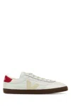 Veja Leather Sneakers With Contrasting Heel Tab