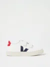 Veja Unisex Velcro Trainers Eu 27 Uk 9 White In 白色