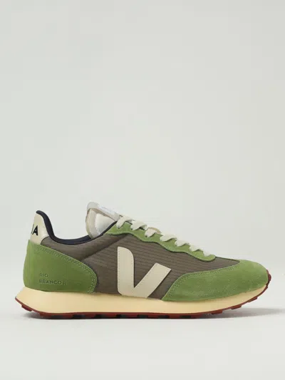 VEJA SNEAKERS VEJA MEN COLOR GREEN,H19110012