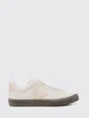 Veja Leather Sneakers In Neutral