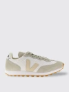Veja Rio Branco Suede-paneled Mesh Trainers In White