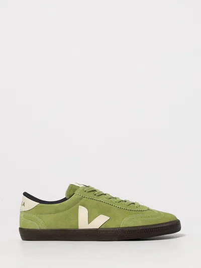 Veja Sneakers  Men Color White In Green